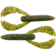 Bass Assassin BANG Lures Woopah Craw, 4in, 7 per Pack, Watermelon/Red Gl/Blue Pearl, 4, WOO18404