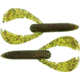 Bass Assassin BANG Lures Woopah Craw, 4in, 7 per Pack, Watermelon Red Glitter, 4, WOO18410
