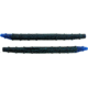 Bass Assassin BANG Lures XX Fat Job, 6.25in, 6 per Pack, Junebug/Blue Glitter Tail, 6.25, XXFJ55226