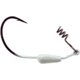 Bass Assassin Crappie Swim Hooks Swimbait, 1/16 oz, 3 per Pack, White, 1/16 oz, SWIM45503