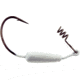 Bass Assassin Crappie Swim Hooks Swimbait, 1/8 oz, 3 per Pack, White, 1/8 oz, SWIM46503