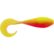 Bass Assassin Curly Shad Swimbait, 2in, 10 per Pack, Candy Corn, 2, CSA35305