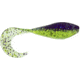 Bass Assassin Curly Shad Swimbait, 2in, 10 per Pack, Electric Shiner, 2, CSA35129