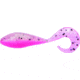 Bass Assassin Curly Shad Swimbaits, 10, 2in, Pink Ghost, CSA35476