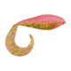 Bass Assassin Curly Shad Swimbaits, 10, 2in, Texas Hippie, CSA35542