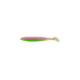 Bass Assassin Die Dapper Shad Tail Swimbait, 3 1/2" Electric Chicken, 10/Pack, DDA37376