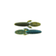 Bass Assassin Lit'l Skunk Ape Soft Bait, 10, 3 1/2in, Gravedigger, SKA5484