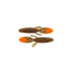 Bass Assassin Lit'l Skunk Ape Soft Bait, 10, 3 1/2in, Pumpkinseed-Orange, SKA5217