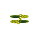 Bass Assassin Lit'l Skunk Ape Soft Bait, 10, 3 1/2in, Waterrmelon-Purple Flake, SKA5584