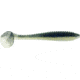 Bass Assassin Lures Boss Shiner Swimbait, 4.7in, 5 per Pack, Electric Shad, 4.7, BSA17449