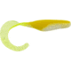 Bass Assassin Lures Curly Shad, 4in, 10 per Pack, Acid Rain, 4, CSA26260