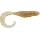 Bass Assassin Lures Curly Shad, 4in, 10 per Pack, Shrimp, 4, CSA26409