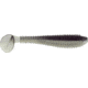 Bass Assassin Lures Litl Boss Swimbait, 3.5in, 6 per Pack, Black Shad, 3.5, BSA16300