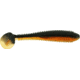 Bass Assassin Lures Litl Boss Swimbait, 3.5in, 6 per Pack, Halloween, 3.5, BSA16550