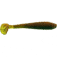 Bass Assassin Lures Litl Boss Swimbait, 3.5in, 6 per Pack, Mudbug, 3.5, BSA16517