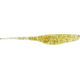 Bass Assassin Lures Shad, 5in, 8 per Pack, Clear Gold, 5, SA10574