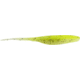 Bass Assassin Lures Shad, 5in, 8 per Pack, Limetreuse Ghost, 5, SA10475