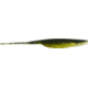 Bass Assassin Lures Shad, 7in, 4 per Pack, Gold Pepper Shiner, 7, SA14335