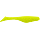 Bass Assassin Lures Turbo Shad Swimbait, 4in, 10 per Pack, Limetreuse, 4, TSA30118