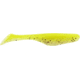 Bass Assassin Lures Turbo Shad Swimbait, 4in, 10 per Pack, Limetreuse Ghost, 4, TSA30475