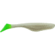 Bass Assassin Lures Turbo Shad Swimbait, 4in, 10 per Pack, Pearl/Chartreuse Tail, 4, TSA30256