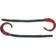 Bass Assassin Lures Worm, 11in, 10 per Pack, Plum Apple, 11, BA11589