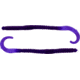 Bass Assassin Lures Worm, 6in, 15 per Pack, Grape, 6, BA6102