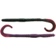 Bass Assassin Lures Worm, 6in, 15 per Pack, Tequila/Green Glitter, 6, BA6310