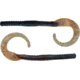 Bass Assassin Lures Worm, 8in, 12 per Pack, Moccasin/Blue Glitter, 8, BA12413