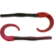 Bass Assassin Lures Worm, 8in, 12 per Pack, Tequila/Green Glitter, 8, BA12310