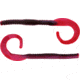 Bass Assassin Lures Worm, 8in, 12 per Pack, Tequila Sunrise, 8, BA12309