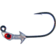 Bass Assassin Pro Elite Jighead, 1/16 oz, 2/0 Hook Lead/Unpainted, 3/Pack, PEJ16001