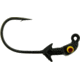 Bass Assassin Pro Elite Jigheads, 1/16 oz , Hook 2/0, 3 per Pack, Black, 1/16 oz, PEJ16014