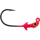 Bass Assassin Pro Elite Jigheads, 1/16 oz , Hook 2/0, 3 per Pack, Hot Pink, 1/16 oz, PEJ16010