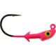 Bass Assassin Pro Elite Jigheads, 1/4 oz, Hook 3/0, 3 per Pack, Hot Pink, 1/4 oz, PEJ14010