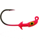 Bass Assassin Pro Elite Jigheads, 1/8 oz, Hook 2/0, 3 per Pack, Hot Pink, 1/8 oz, PEJ18010