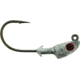 Bass Assassin Pro Elite Jigheads, 3/8 oz, Hook 3/0, 3 per Pack, Lead/Red Eye, 3/8 oz, PEJ38001