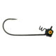 Bass Assassin Shaky Head Jigheads, 1/8 oz, Hook 4/0, 3 per Pack, Black, 1/8 oz, SHJA72614