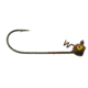 Bass Assassin Shaky Head Jigheads, 1/8 oz, Hook 4/0, 3 per Pack, Pumpkinseed, 1/8 oz, SHJA72606