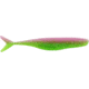 Bass Assassin Walleye Assassin Split Tail Shad, 4in, 10 per Pack, Electric Chicken, 4, WST43376