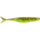 Bass Assassin Walleye Assassin Split Tail Shad, 4in, 10 per Pack, Glitterbug, 4, WST43323
