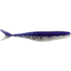 Bass Assassin Walleye Assassin Split Tail Shad, 4in, 10 per Pack, Purple Ice, 4, WST43541