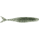 Bass Assassin Walleye Assassin Split Tail Shad, 4in, 10 per Pack, Silver Mullet, 4, WST43387