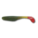 Bass Assassin Lures Turbo Shad Swimbait, 4in, 10 per Pack, Avacado/Red Tail, 4, TSA30224