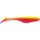 Bass Assassin Walleye Assassin Turbo Shad, 4in, 10 per Pack, Candy Corn, 4, WA32305