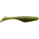 Bass Assassin Walleye Assassin Turbo Shad, 4in, 10 per Pack, Copper Juice, 4, WA32398