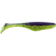 Bass Assassin Walleye Assassin Turbo Shad, 4in, 10 per Pack, Electric Shiner, 4, WA32129