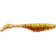 Bass Assassin Walleye Assassin Turbo Shad, 4in, 10 per Pack, Goldfish, 4, WA32444