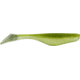 Bass Assassin Walleye Assassin Turbo Shad, 4in, 10 per Pack, Green Hornet, 4, WA32276