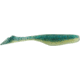Bass Assassin Walleye Assassin Turbo Shad, 4in, 10 per Pack, Phantom Green, 4, WA32583